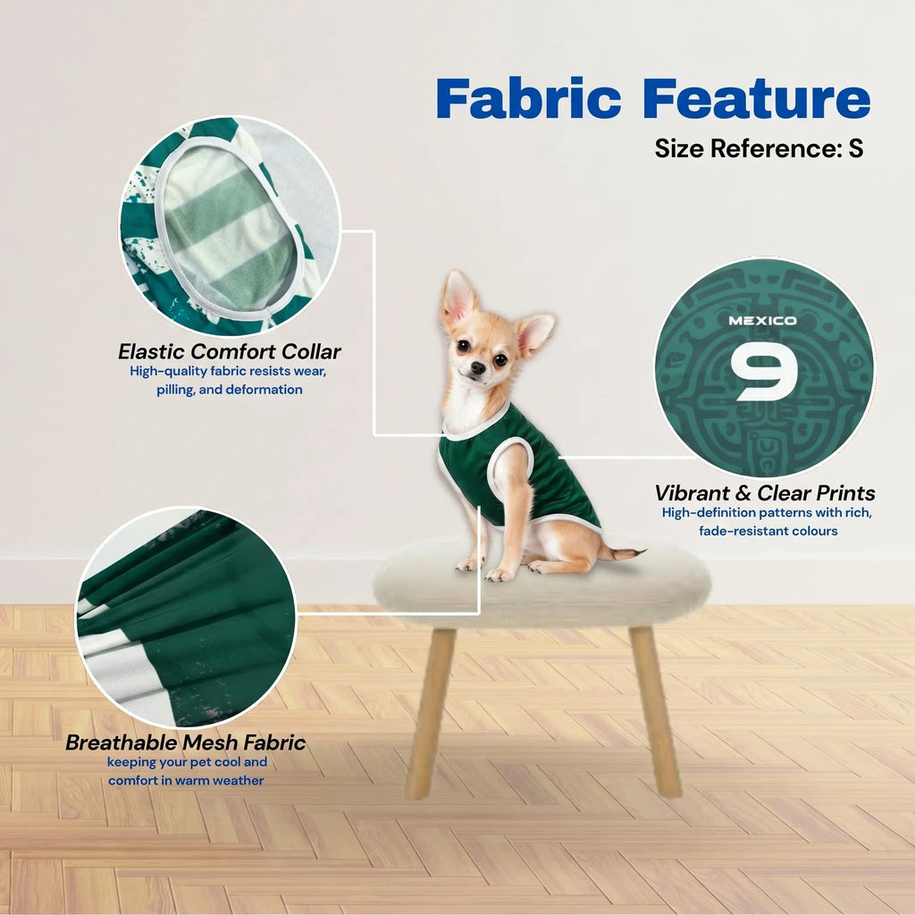 1Pc Football Style Dog Summer Clothes, Puppy Clothes, Ideal for Outdoor Activities, Keeps Dogs Cool and Comfortable, Perfect for Hot Weather, Costume
