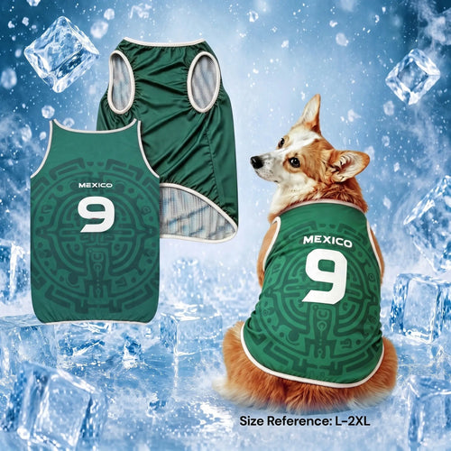 1Pc Football Style Dog Summer Clothes, Puppy Clothes, Ideal for Outdoor Activities, Keeps Dogs Cool and Comfortable, Perfect for Hot Weather, Costume